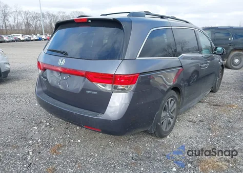 2015 Honda Odyssey Touring/Touring Elite from USA, damaged, VIN 5FNRL5H96FB115517